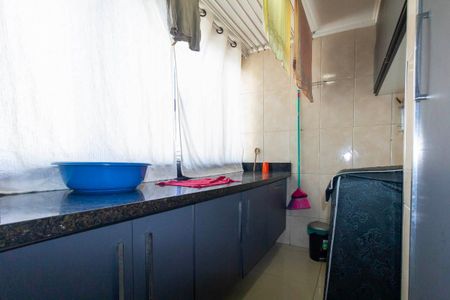 Cozinha e Área de Serviço de apartamento à venda com 3 quartos, 56m² em Conjunto Habitacional Padre Manoel de Paiva, São Paulo