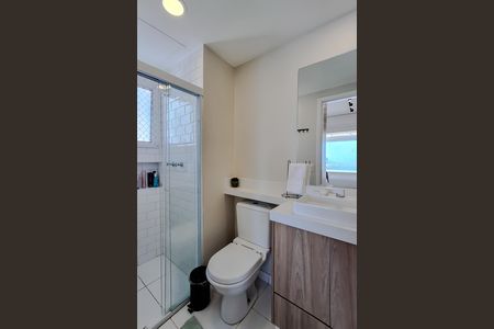 Studio para alugar com 36m², 1 quarto e 1 vaga Studio para alugar com 36m², 1 quarto e 1 vagaBanheiro