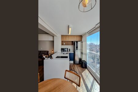 Varanda de kitnet/studio para alugar com 1 quarto, 36m² em Vila Mariana, São Paulo