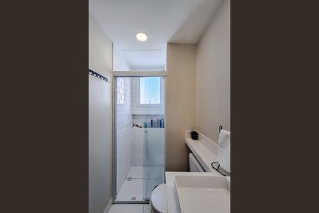 Studio para alugar com 36m², 1 quarto e 1 vaga Studio para alugar com 36m², 1 quarto e 1 vagaBanheiro