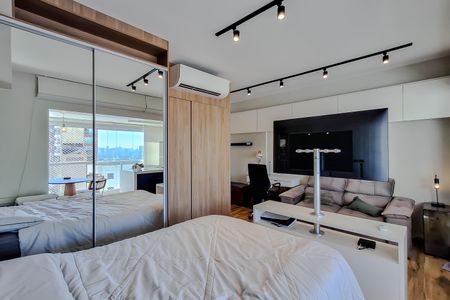 Studio para alugar com 36m², 1 quarto e 1 vaga Studio para alugar com 36m², 1 quarto e 1 vagaQuarto