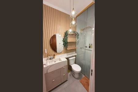 Banheiro de casa à venda com 2 quartos, 50m² em Loteamento Parque Recreio, São Leopoldo