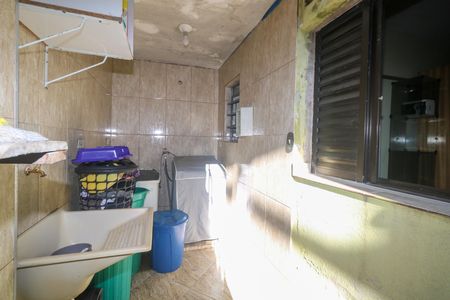 Área de Serviço de casa à venda com 3 quartos, 140m² em Jardim Progresso, Santo André
