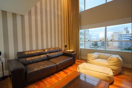 Sala de apartamento para alugar com 1 quarto, 83m² em Centro, Florianópolis