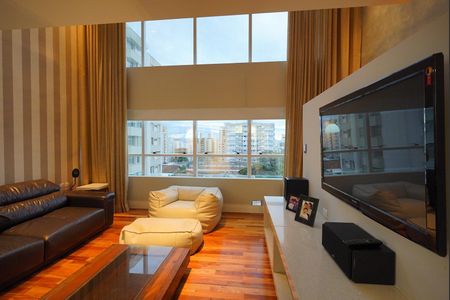 Sala de apartamento para alugar com 1 quarto, 83m² em Centro, Florianópolis