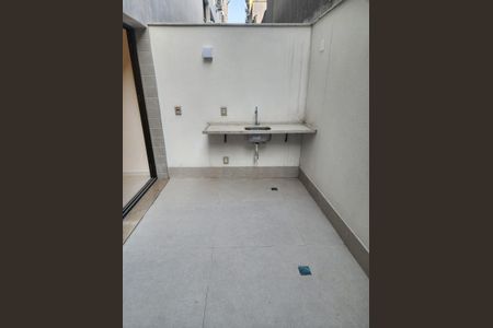 Cozinha de kitnet/studio para alugar com 1 quarto, 39m² em Gávea, Rio de Janeiro