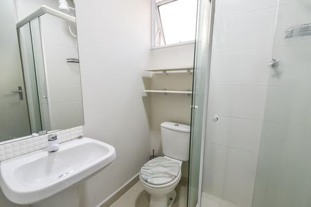 Banheiro de apartamento para alugar com 1 quarto, 40m² em Vila Mariana, São Paulo