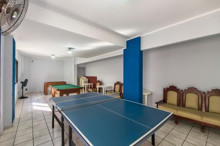 Sala de Jogos/festas de apartamento para alugar com 1 quarto, 55m² em Guilhermina, Praia Grande