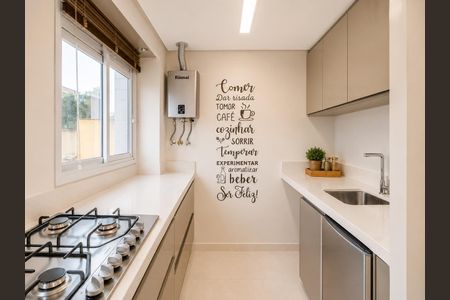 Apartamento para alugar com 74m², 2 quartos e 1 vagaCozinha