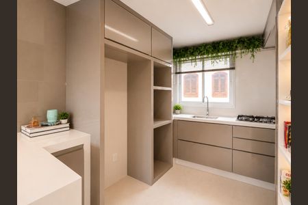 Apartamento para alugar com 74m², 2 quartos e 1 vagaCozinha