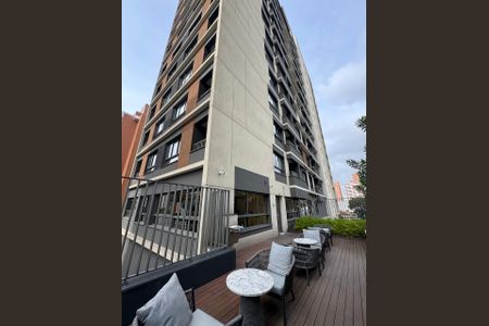 Área Externa de kitnet/studio para alugar com 1 quarto, 21m² em Campo Belo, São Paulo