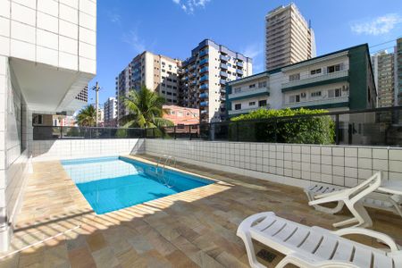 Área comum - Piscina de apartamento para alugar com 1 quarto, 66m² em Vila Tupi, Praia Grande