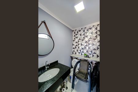 Lavabo da Área externa de casa para alugar com 3 quartos, 217m² em Vila Bertioga, São Paulo