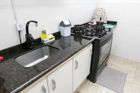 COZINHA de apartamento à venda com 2 quartos, 78m² em Vila Industrial (campinas), Campinas