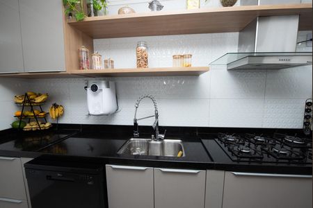 Cozinha de apartamento à venda com 3 quartos, 120m² em Eldorado, Contagem