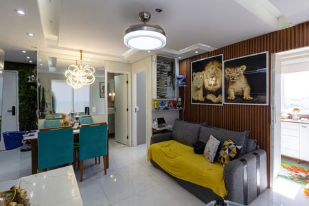 Sala de apartamento à venda com 2 quartos, 43m² em Vila Itapegica, Guarulhos