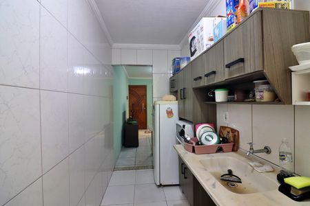 Cozinha  de apartamento à venda com 2 quartos, 45m² em Bairro dos Casa, São Bernardo do Campo