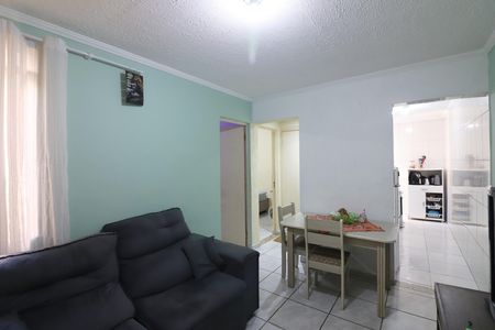 Sala  de apartamento à venda com 2 quartos, 45m² em Bairro dos Casa, São Bernardo do Campo