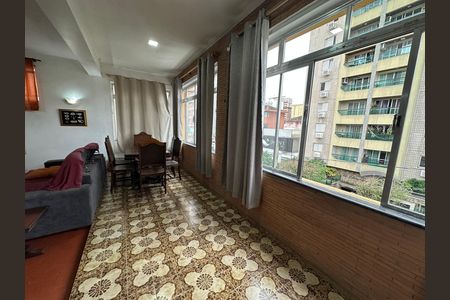 Sala de apartamento para alugar com 2 quartos, 112m² em Centro, São Vicente