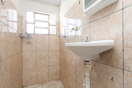 Banheiro da Suíte de casa para alugar com 1 quarto, 30m² em Jardim Silva Teles, São Paulo