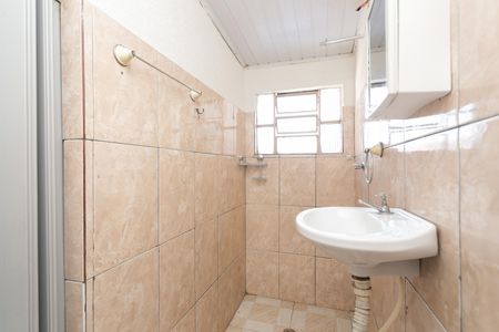 Banheiro da Suíte de casa para alugar com 1 quarto, 30m² em Jardim Silva Teles, São Paulo