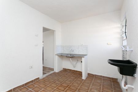 Cozinha  de casa para alugar com 1 quarto, 30m² em Jardim Silva Teles, São Paulo