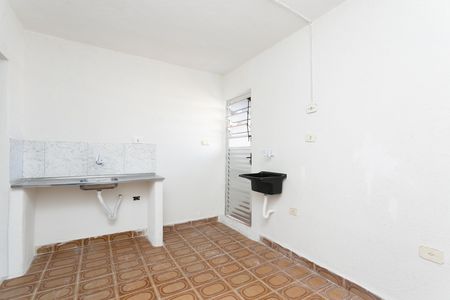 Cozinha  de casa para alugar com 1 quarto, 30m² em Jardim Silva Teles, São Paulo