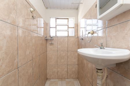 Banheiro da Suíte de casa para alugar com 1 quarto, 30m² em Jardim Silva Teles, São Paulo