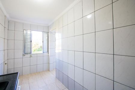 Cozinha de apartamento à venda com 2 quartos, 55m² em Jardim Santo André Cdhu, Santo André