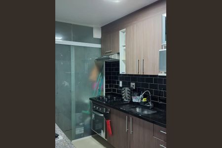 Cozinha de apartamento para alugar com 2 quartos, 53m² em Padroeira, Osasco