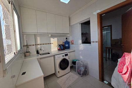 Área de Serviço de apartamento para alugar com 5 quartos, 173m² em Aviação, Praia Grande