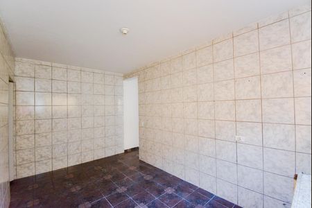 Cozinha de casa para alugar com 1 quarto, 42m² em Parque Continental Iii, Guarulhos