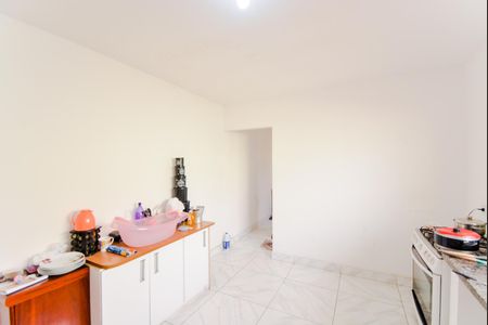 Cozinha de casa para alugar com 1 quarto, 42m² em Parque Continental Iii, Guarulhos