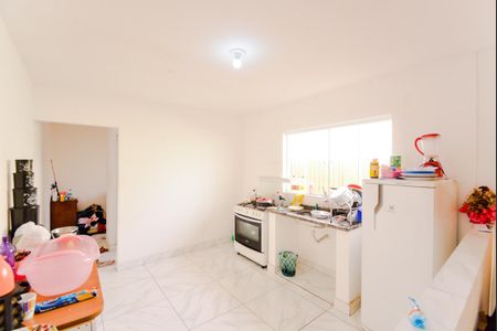 Cozinha de casa para alugar com 1 quarto, 42m² em Parque Continental Iii, Guarulhos