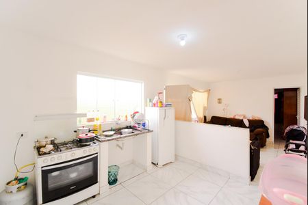 Cozinha de casa para alugar com 1 quarto, 42m² em Parque Continental Iii, Guarulhos
