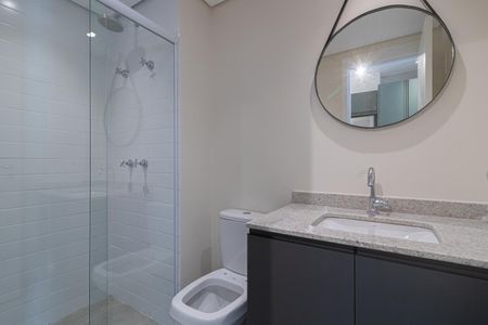 Studio para alugar com 26m², 1 quarto e sem vaga Studio para alugar com 26m², 1 quarto e sem vagaBanheiro
