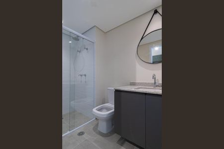 Studio para alugar com 26m², 1 quarto e sem vaga Studio para alugar com 26m², 1 quarto e sem vagaBanheiro