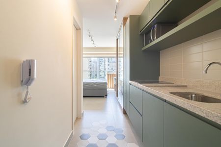 Studio para alugar com 26m², 1 quarto e sem vaga Studio para alugar com 26m², 1 quarto e sem vagaCozinha