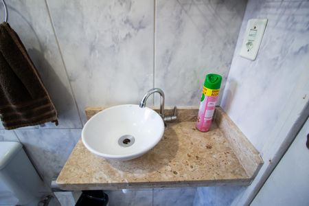 Banheiro de apartamento para alugar com 2 quartos, 60m² em Jardim Magnolia, Sorocaba
