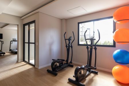 Área Comum - Academia de apartamento para alugar com 2 quartos, 36m² em Cidade Antônio Estêvão de Carvalho, São Paulo
