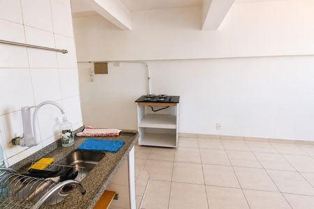 Cozinha de apartamento à venda com 1 quarto, 32m² em Bela Vista, São Paulo