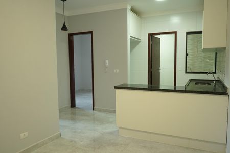 Apartamento para alugar com 45m², 2 quartos e 1 vagaSala e cozinha