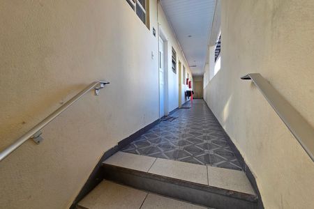 Área comum de kitnet/studio para alugar com 1 quarto, 40m² em Vila Caiçara, Praia Grande
