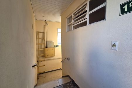 Área comum de kitnet/studio para alugar com 1 quarto, 40m² em Vila Caiçara, Praia Grande