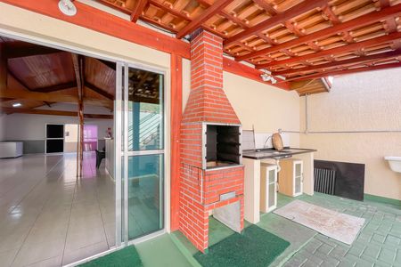 Área comum - Churrasqueira de casa de condomínio para alugar com 2 quartos, 40m² em Vila Menck, Osasco