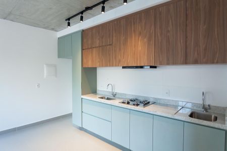 Cozinha de kitnet/studio para alugar com 2 quartos, 56m² em Lourdes, Belo Horizonte