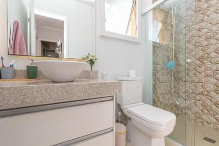Banheiro Social  de casa à venda com 3 quartos, 150m² em Parque Villa Flores, Sumaré