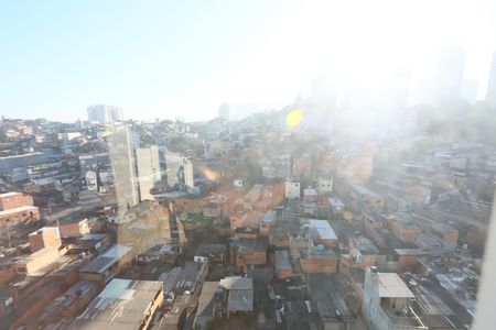 sala  vista de apartamento à venda com 1 quarto, 32m² em Vila Andrade, São Paulo