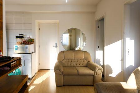 sala  de apartamento à venda com 1 quarto, 32m² em Vila Andrade, São Paulo