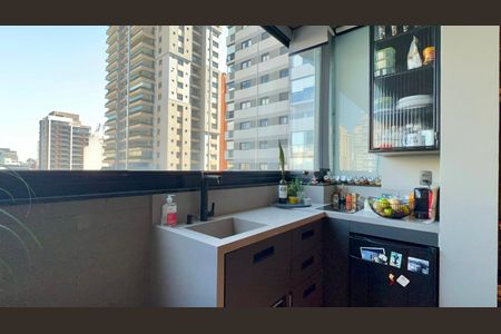 Cozinha de kitnet/studio à venda com 1 quarto, 31m² em Pinheiros, São Paulo